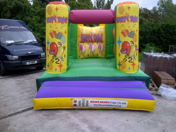 Party Themed Bouncy Castle - R leisure Hire Ltd - 01524 733540